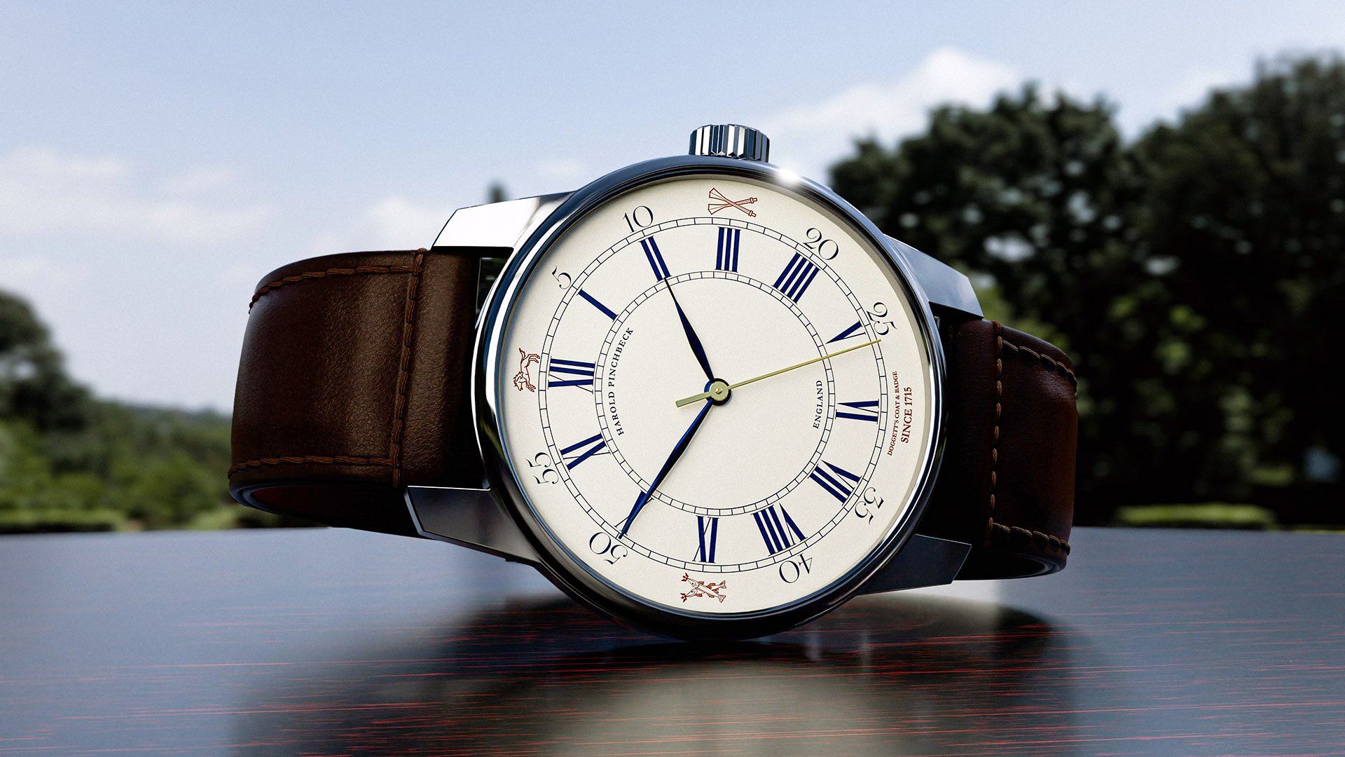 The Lambeth Reach - handmade British watch - Historical Doggets